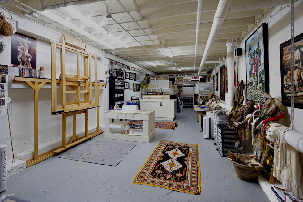 My former Inglewood (Calgary) studio, 2013
