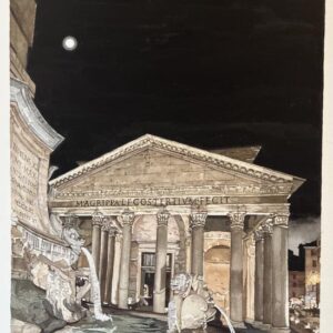 "Ti Amo Fino alla Luna del Pantheon e Ritorno…"(I Love You to the Pantheon Moon and Back…)